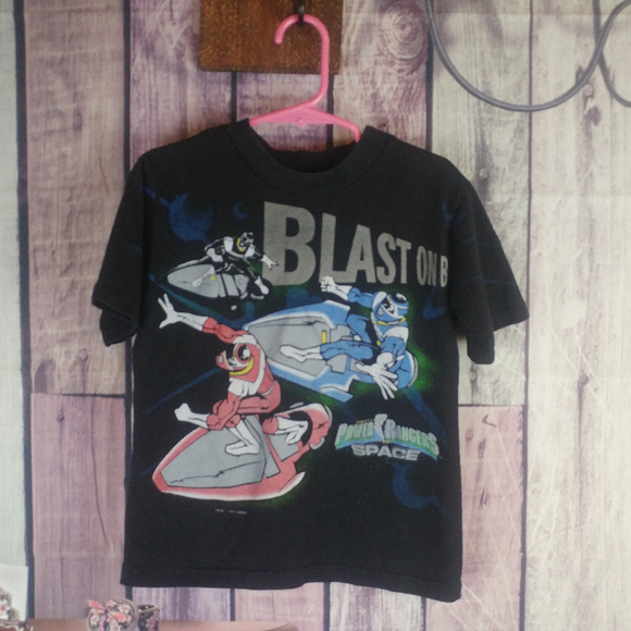 power rangers in space shirt